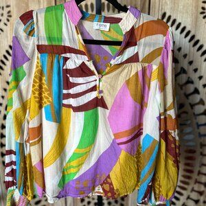 Womens Fate Top Shirt Blouse Size Small